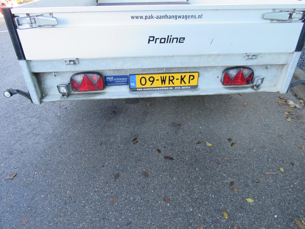 Proline Plateauwagen tandemas 350x185cm 2700kg